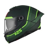 Cumpara ieftin Casca integrala MT Thunder 4 SV R25 C6 Verde Mat (ochelari soare integrati)