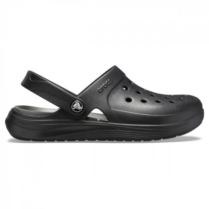 Saboti Crocs Reviva Clog Negru - Black/Slate Grey