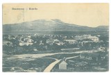 5728 - BISTRITA, Panorama, Romania - old postcard, CENSOR - used - 1917