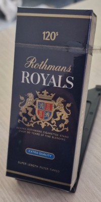 Tigari de colectie - Rothmans ROYALS 120 sigilat foto
