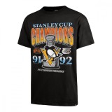 Pittsburgh Penguins tricou de bărbați Graphic 47 Drop Shoulder Tee - L, 47 Brand