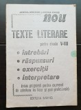 Texte literare pentru clasele V-VIII: &icirc;ntrebări, răspunsuri, exerciții, interpretare (admitere &icirc;n licee) - Aurelia Iordache, Cecilia Condei