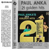 Paul Anka - Paul Anka's 21 Golden Hits, Caseta audio