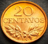 Moneda 20 CENTAVOS - PORTUGALIA, anul 1973 *cod 5101 = UNC