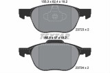 Set placute frana TEXTAR 2372301