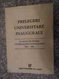 Prelegeri Universitare Inaugurale - Colectiv ,534945