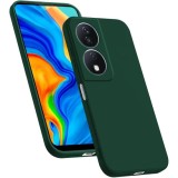 Husa Soft Touch, slim, ALC Mobile, anti soc, compatibila cu Honor 90, Verde Inchis Tpu