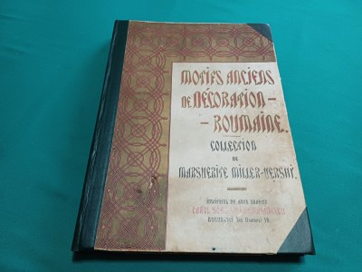 MOTIFS ANCIENS DE DECORATION ROUMAINE *COLLECTION DE MARGUERITE MILLER VERGHI * 12 foto