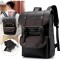 Rucsac laptop si calatorii Versatyx&reg;, Exterior PU, Buzunare multiple, Bagaj mana avion, Impermeabil, Buzunare multiple, Inchidere cu fermoar si capse,