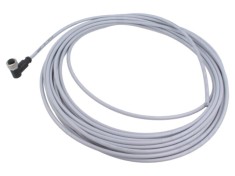Conector HARTING M12 mufă mamă 4 pini &icirc;n unghi cablu 10m PVC