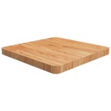 Cumpara ieftin Blat masa patrat maro deschis 50x50x4 cm lemn stejar tratat