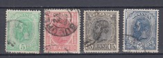 ROMANIA 1898 LP 52 CAROL I SPIC DE GRAU CULORI SCHIMBATE UPU FILIGRAN PR STAMP. foto