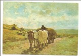 @ carte postala -NICOLAE GRIGORESCU-Printre dealuri si muncele