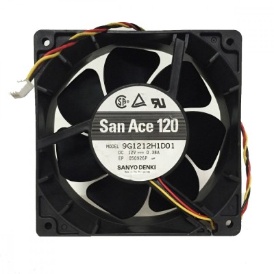 Ventilator San Ace 120 model 9G1212H1D01 12V 0.38A 3 fire foto