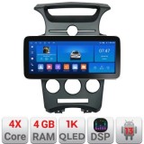 Navigatie Kia Carens 2006-2012 clima automata Edotec 4+64 12.3 inch Incell 1K android Wifi 5Ghz gps internet KIT-carens-2006 CarStore Technology