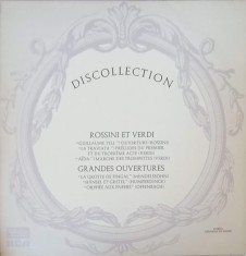 Disc vinil, LP. Rossini et Verdi-Gioacchino Rossini, Giuseppe Verdi, Felix Mendelssohn-Bartholdy, Jacques O-156827