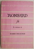 Cumpara ieftin Poezii Ronsard - Carte Beletristica, Poezie