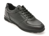 Pantofi sport GEOX negri, U56MTB, din piele naturala