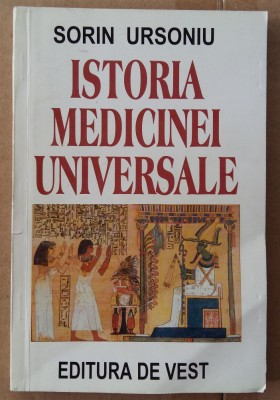 (C508) SORIN URSONIU - ISTORIA MEDICINEI UNIVERSALE foto