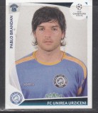 B10 - Sticker fotbal - UEFA Champions League - editia 2009 - 2010 - nr 468 - Pablo Brandan