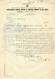 A4286N Inspectoratul General Sanitar al Ținutului Dunărea de Jos, Galați, 1941, act cu antet