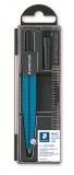 Compas - Noris school compass - metallic blue, 550 50 M1 | Staedtler