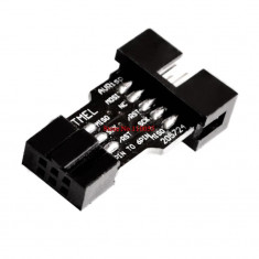 Adaptor interfata 10 pini la 6 pini AVRISP MKII USBASP STK500