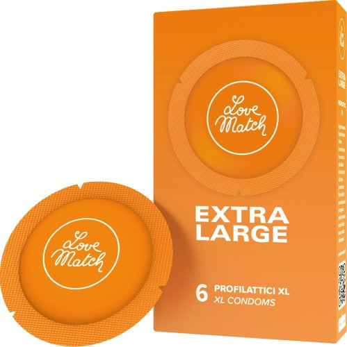 Prezervative - Love Match Marime Mare Prezervative pentru Cine Are Nevoie de Prezervative Mai Mari - 6 bucati