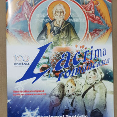 Lacrima românească. Revistă cultural-religioasă. Nr. 4 octombrie-decembrie 2018