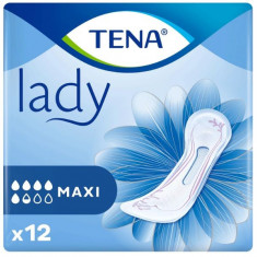 Absorbante pentru incontinenta Tena Lady Maxi Insta Dry, 12 buc