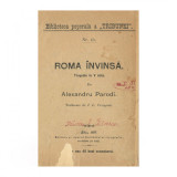 Alexandru Parodi, Roma &icirc;nvinsă, traducere de I. L. Caragiale, 1887, Prima ediție