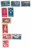 Romania - Marci diverse (9 buc.), 1948 - valori obliterate