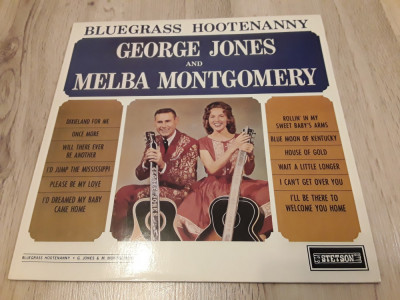 [Vinil] George Jones and Melba Montgomery - Bluegrass Hootenanny foto