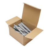 Set 25 suruburi cu cap hexagonal DIN 933, clasa 8.8, M12x150mm, pentru prinderi metalice si structuri