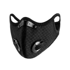 Masca protectie fata, neagra, model PM01, paintball, ski, motociclism, airsoft