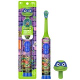 Periuță de dinți electrică pentru copii Firefly Clean N&amp;#039; Protect Teenage Mutant Ninja Turtles, timer de 2 minute