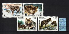 Polonia, 1985 | Protejarea naturii - Lup - Animale - WWF | MNH | aph foto