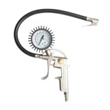 Pistol umflat roti cu furtun si manometru mecanic 0-15 bar