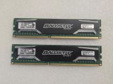 Kit memorie RAM Crucial Ballistix Sport 8GB (2x4GB) DDR3 1600MHz CL9 1.5V BLS4G3D1609DS1S00