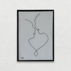 Tablou Iubire, 21×30 cm
