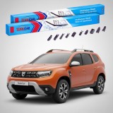 Cumpara ieftin Ștergătoare Dacia Duster II HM_ 2017-2021 | Set Față Flat Premium &ndash; TeamCar&reg;