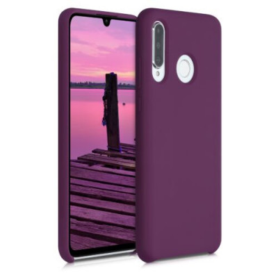 Husa pentru Huawei P30 Lite, Silicon, Violet, 47510.187 foto