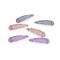 Set agrafe colorate pentru par cu imprimeu Fluture, 6 bucati