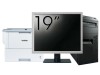 Pachet Calculator Lenovo Thinkcentre M92p Tower, Intel Core i5-3470 3.20GHz, 4GB DDR3, 250GB SATA, DVD-RW + Monitor 19&amp;quot; &amp; Imprimanta Brother HL-L