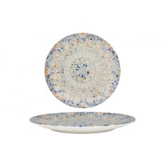 Bonna Farfurie pentru cină - Luca Mosaic - Porţelan - 27 cm - set de 6