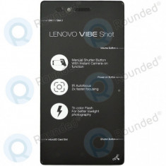 Capac frontal modul Lenovo Vibe Shot Display + LCD + digitizer negru