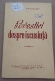 (C486) PRIVALOV - POVESTIRI DESPRE ISCUSINTA