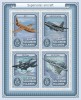 INSULELE SOLOMON 2017 - Avioane supersonice/ set complet MNH - bloc + colita (2 imagini), Nestampilat