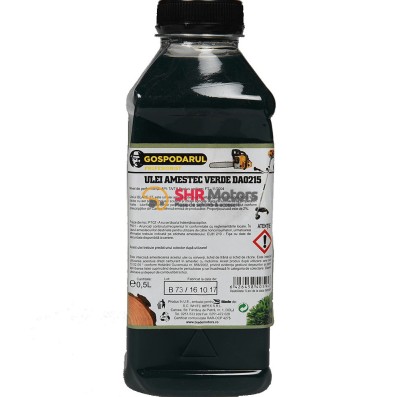 Ulei amestec 2T verde 0.5 L foto