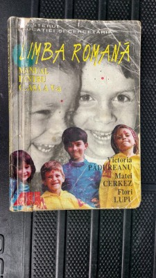 LIMBA ROMANA CLASA A V A PADUREANU CHERCHEZ LUPU , EDITURA ALL foto